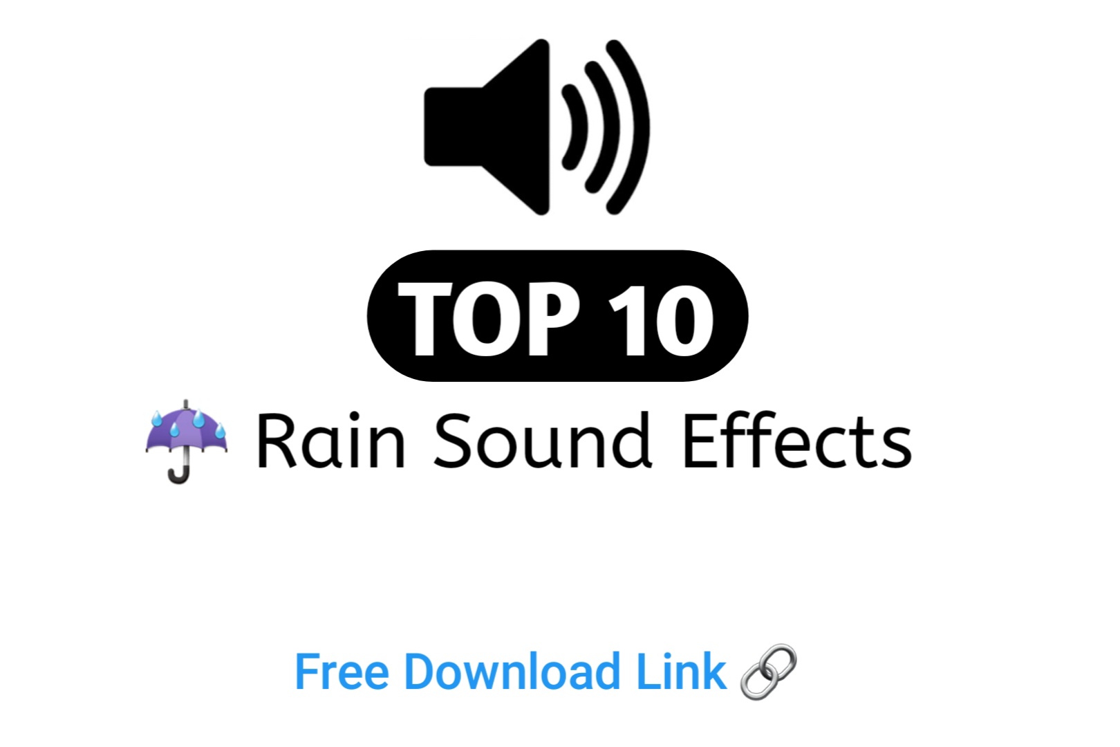 Top 10 Rain Sound Effects – Free Download for Creators